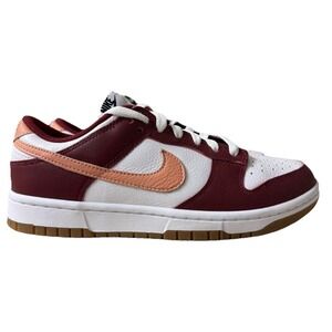 Nike By You Dunk Low Burgundy White Gum Bottom | FN0569-900 Men Size 6